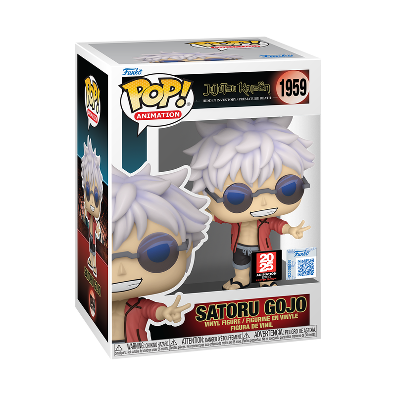 Funko Pop Jujutsu Kaisen Satoru Gojo Exclusivo AX