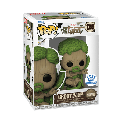 Funko Pop Groot As Doctor Strange Exclusivo de Funko Shop