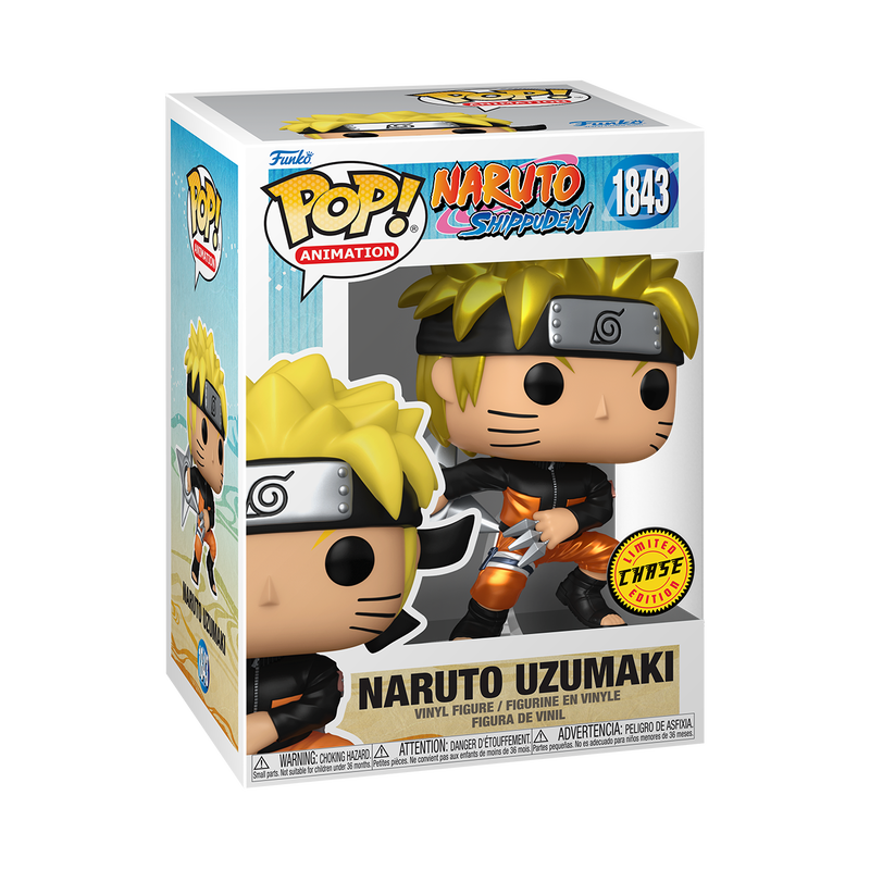 Funko Pop Naruto Shippuden. Bundle Chase Naruto Uzumaki