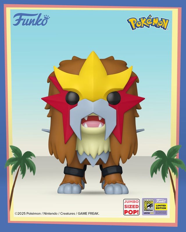 Pre-orden Funko Pop Jumbo Entei Exclusivo SDCC