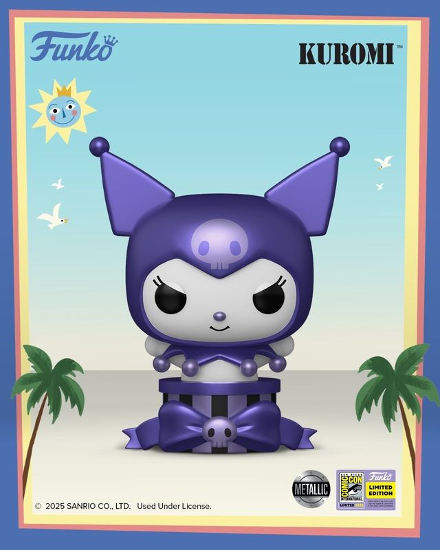 Pre-orden Funko Pop Kuromi Exclusivo SDCC Metallic