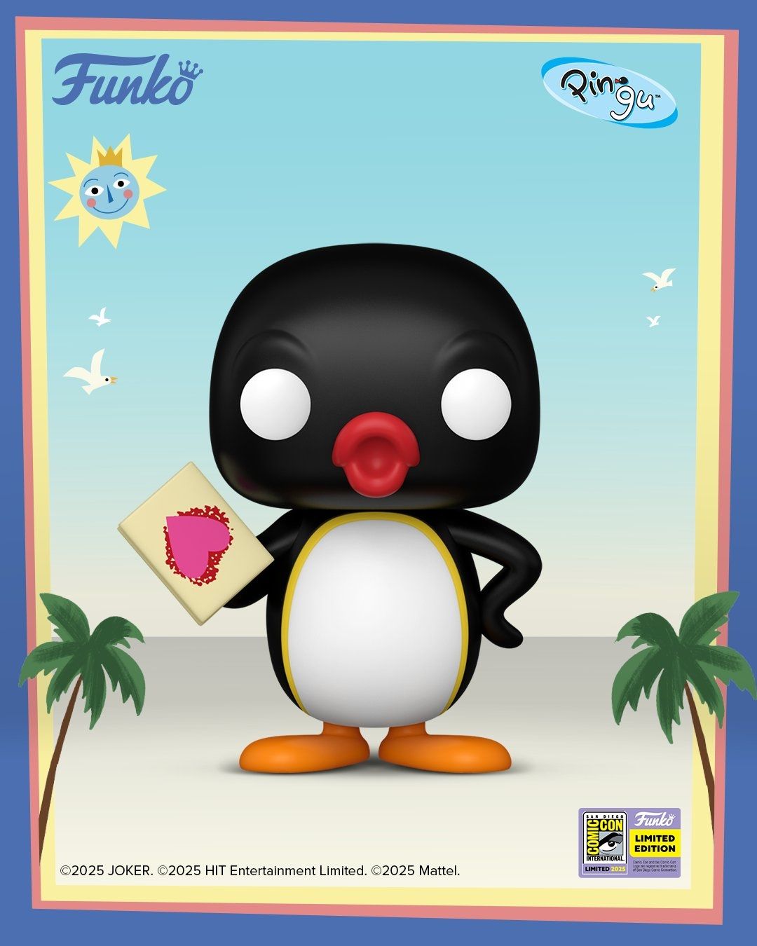 Pre-orden Funko Pop Pingu With Card Exclusivo SDCC