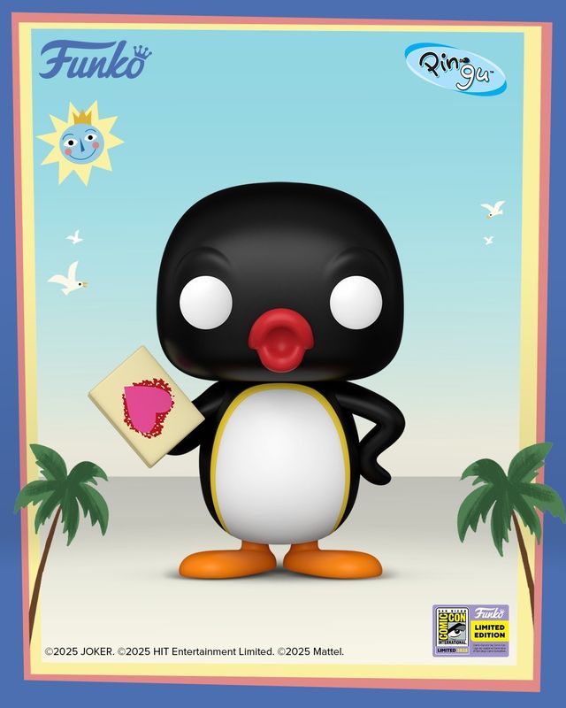 Pre-orden Funko Pop Pingu With Card Exclusivo SDCC