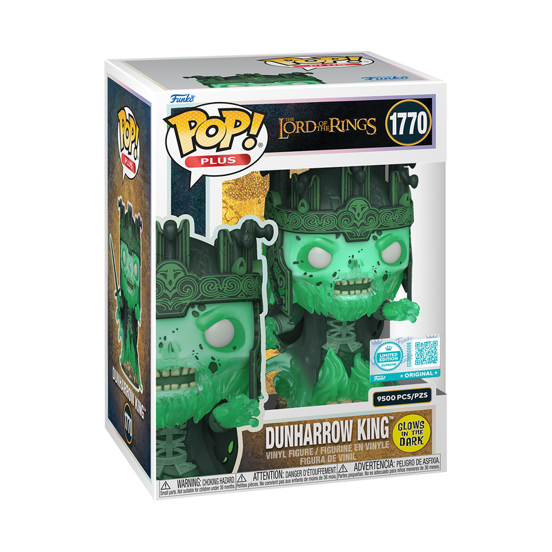  Funko Pop LOTR Dunharrow King GITD LE
