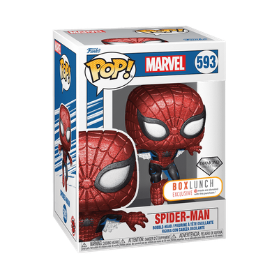 Funko Pop Spider-Man Exclusivo de Boxlunch Diamond Funko Pop Spider-Man Exclusivo de Boxlunch Diamond