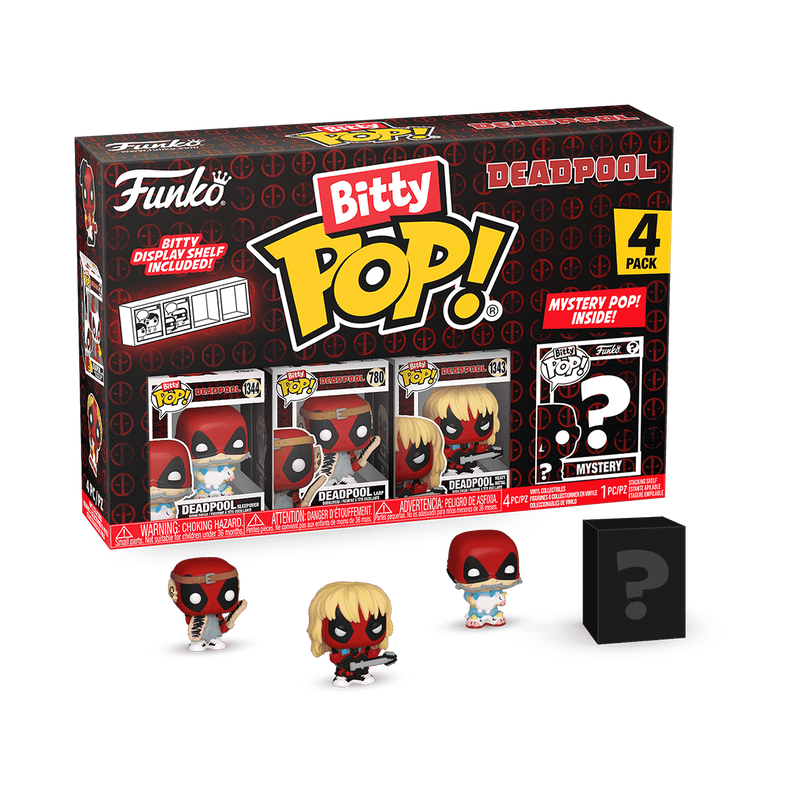 Bitty Pop 4 Pack Deadpool