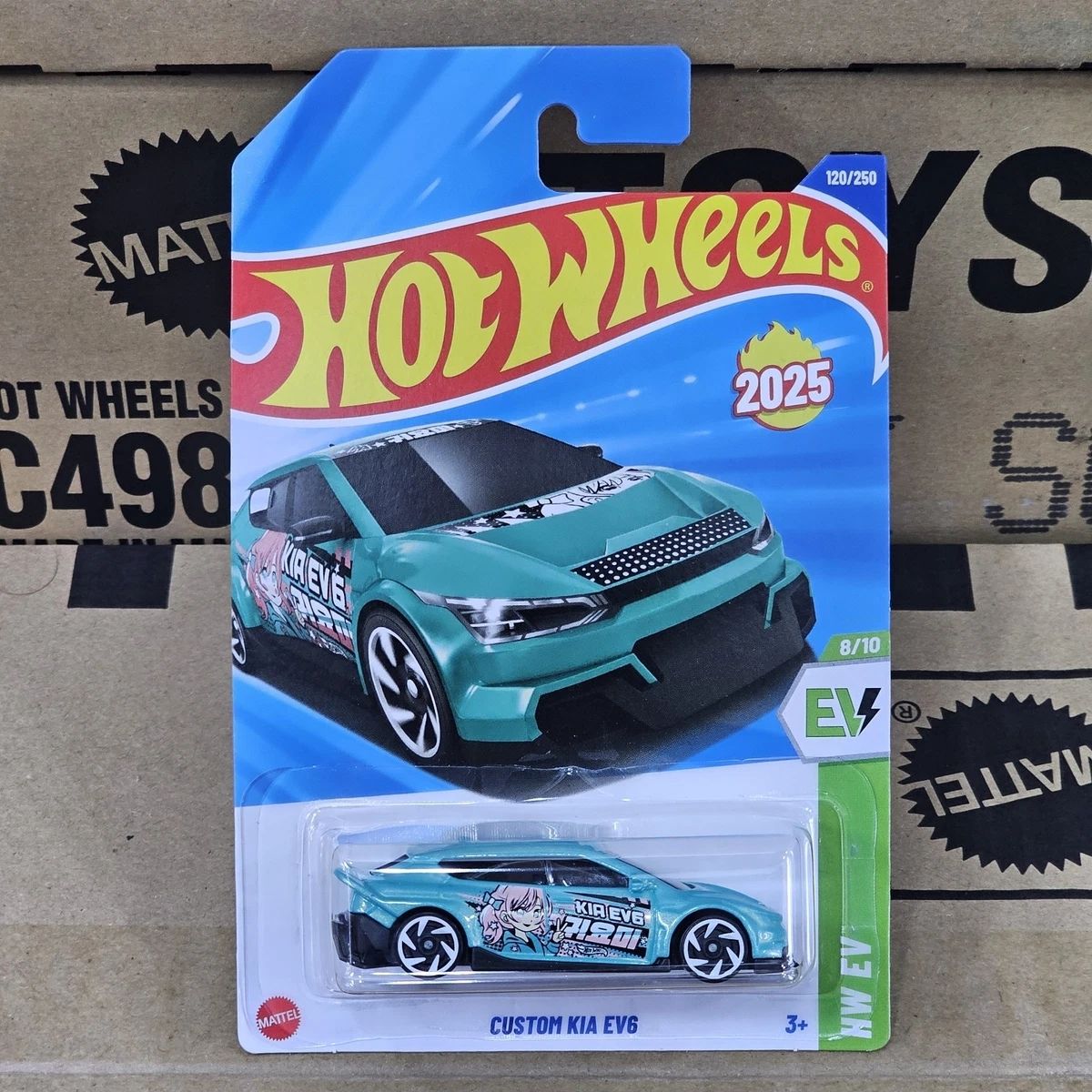 Hotwheels Custom Kia EV6 HW EV