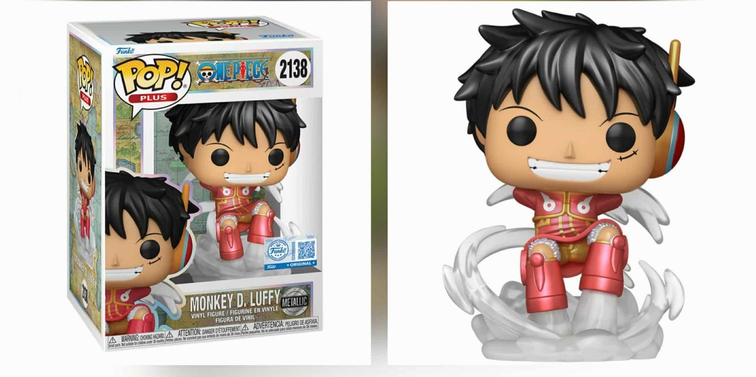 Funko Pop One Piece Monkey D. Luffy Exclusivo Metallic