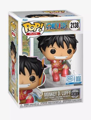 Funko PopPlus One Piece Monkey D. Luffy Exclusivo Metallic Funko PopPlus One Piece Monkey D. Luffy Exclusivo Metallic