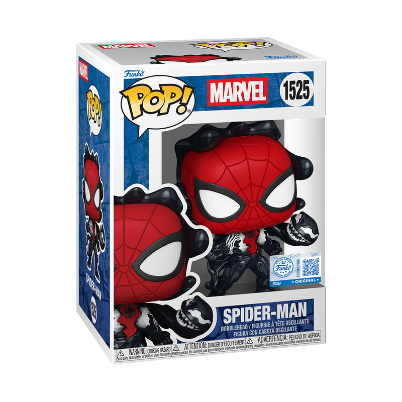 Funko Pop Spider-Man (Symbiote Bonding) Exclusivo de Gamestop