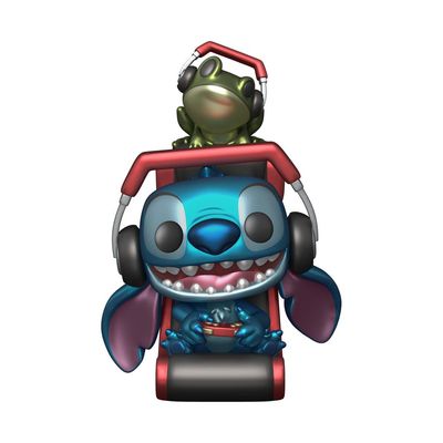 Funko Pop Plus Gamer Stitch Metallic