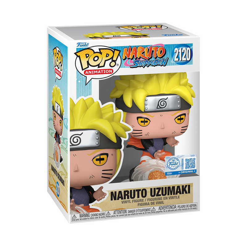Pre-orden Funko Pop Naruto Uzumaki (Lava Release Rasenshuriken) Exclusivo de Funko Shop