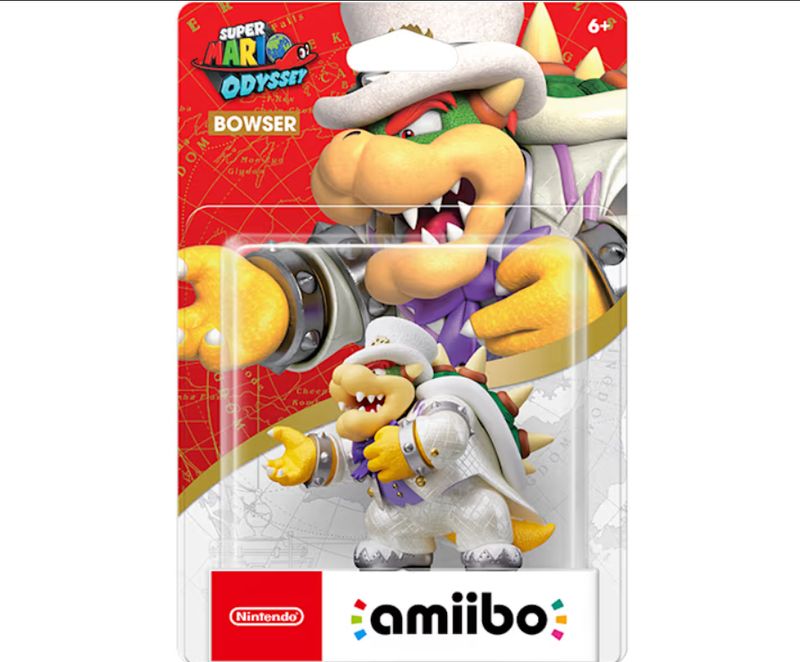 Super Mario Odyssey Bowser (Wedding Outfit) amiibo