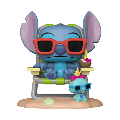 Funko Pop Premiun Stitch In Sunlounger Exclusivo EE