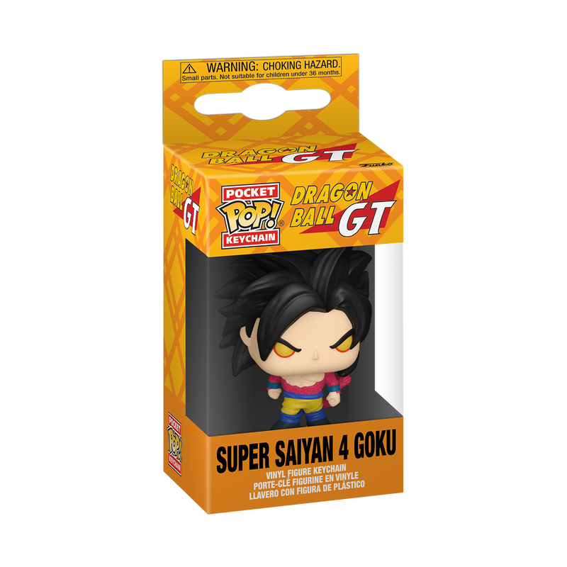 Pocket Pop Keychain Super Saiyan 4 Goku