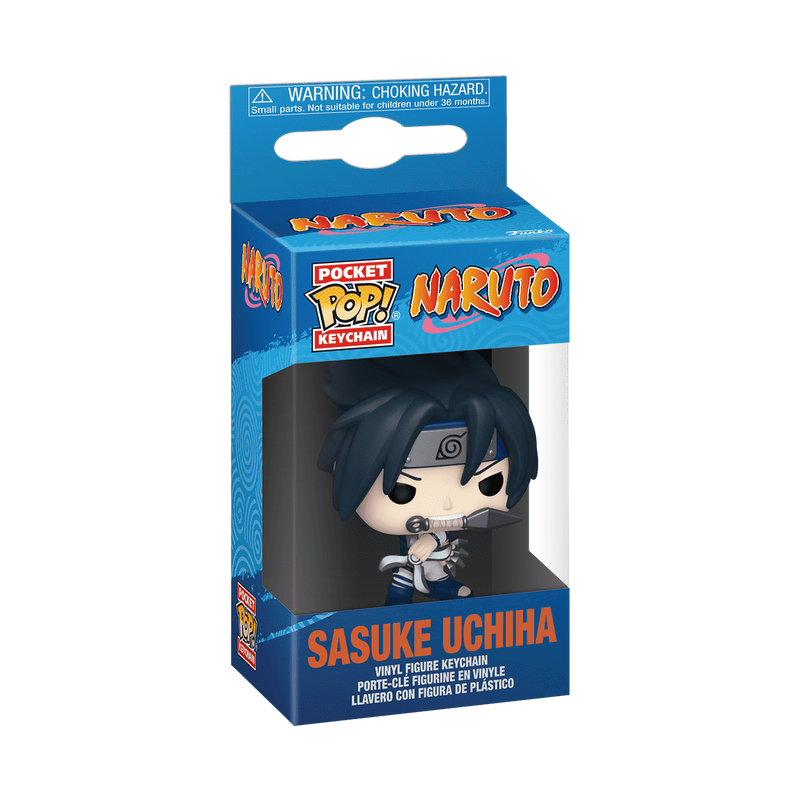 Pocket Pop Keychain Sasuke Uchiha