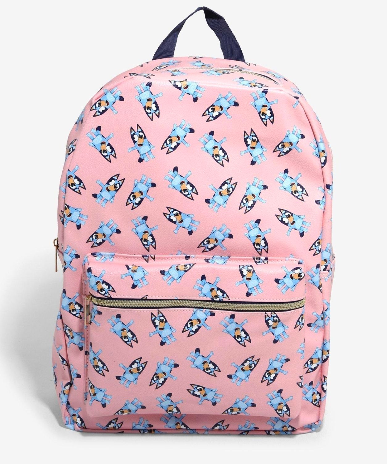 Bluey Pink Allover Print backpack Bluey Pink Allover Print backpack