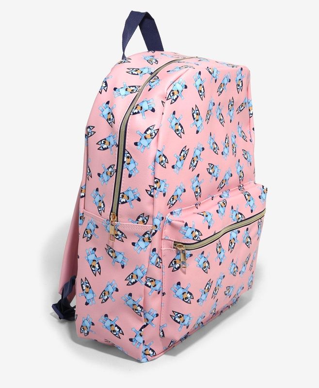 Bluey Pink Allover Print backpack