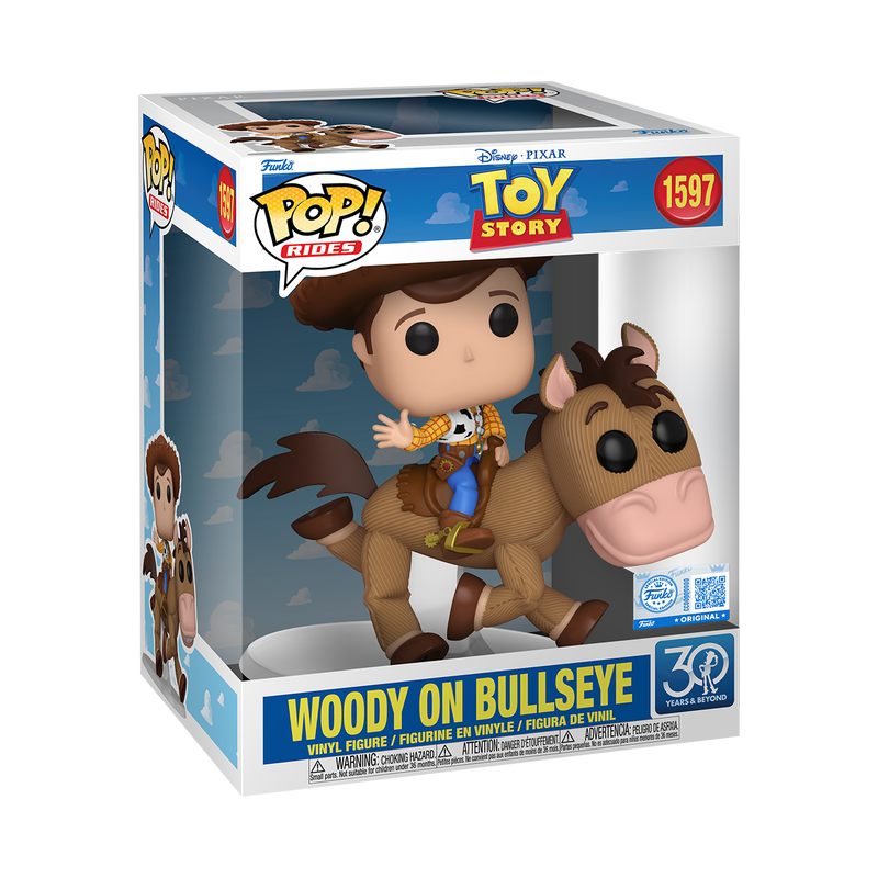 Funko Pop! Rides Deluxe Woody on Bullseye (30th Anniversary) Exclusivo de Funko Shop Funko Pop! Rides Deluxe Woody on Bullseye (30th Anniversary) Exclusivo de Funko Shop