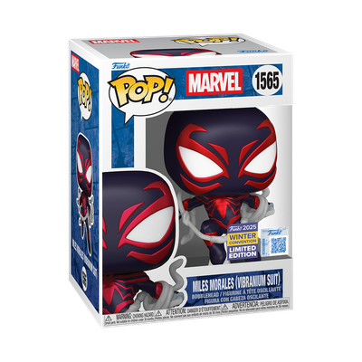 Funko Pop Miles Morales (Vibranium Suit) Exclusivo WC
