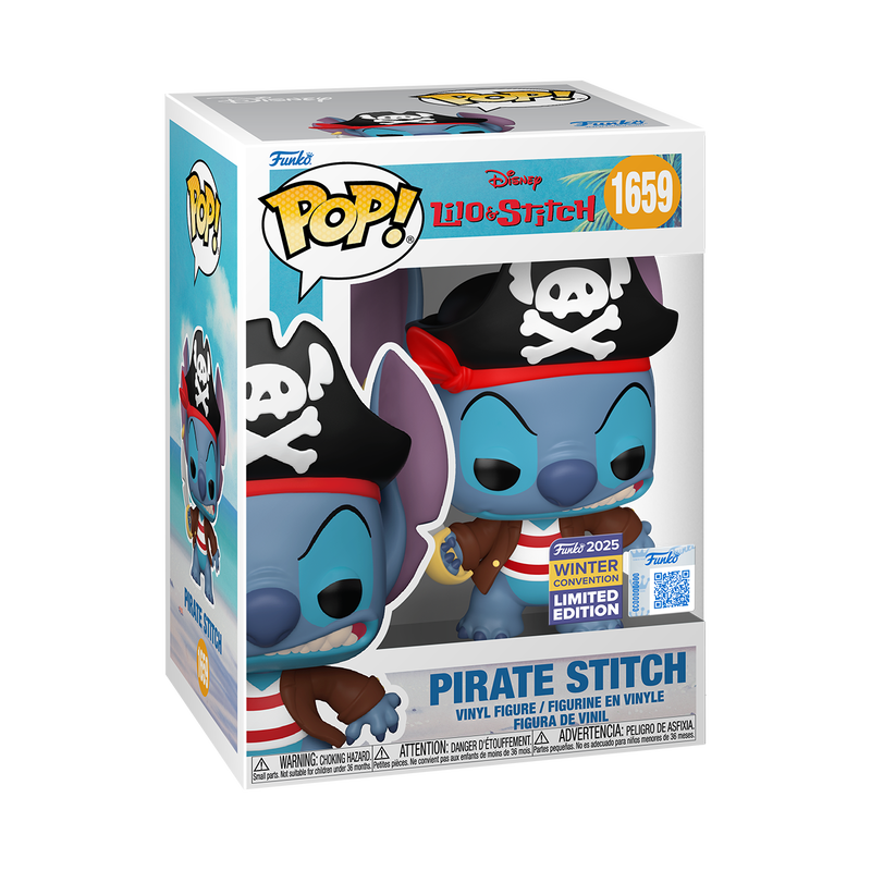 Pre-orden Funko Pop Pirate Stitch Exclusivo WC Pre-orden Funko Pop Pirate Stitch Exclusivo WC