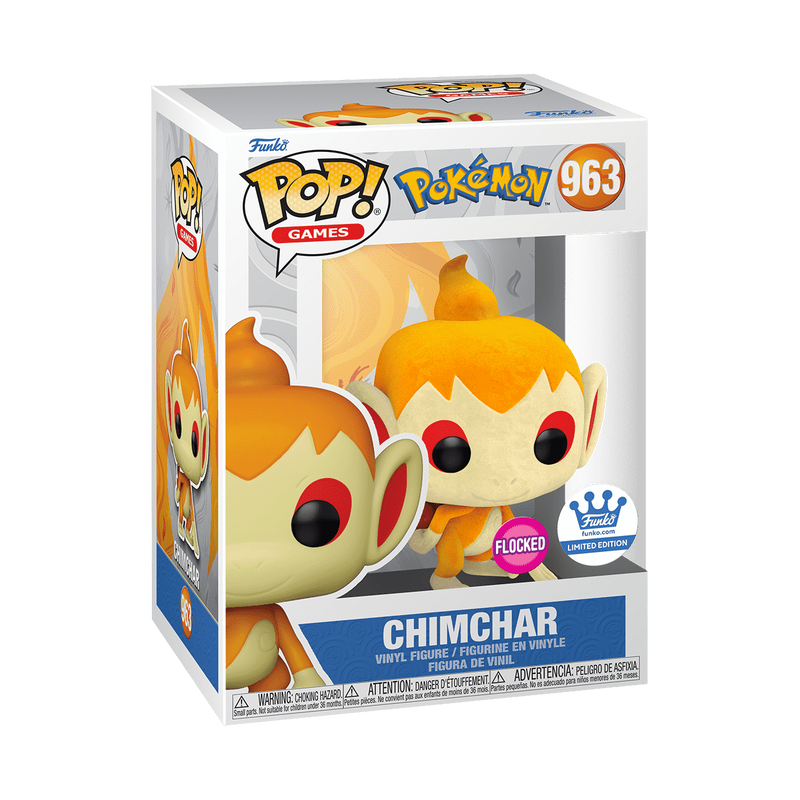 Funko Pop Chimchar Flocked Exclusivo de Funko Shop
