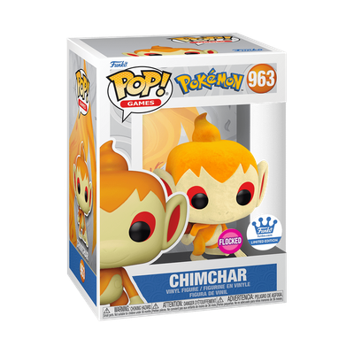 Funko Pop Chimchar Flocked Exclusivo de Funko Shop Funko Pop Chimchar Flocked Exclusivo de Funko Shop