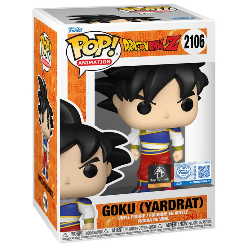Funko Pop Goku (Yardrat) Exclusivo Toy Temple