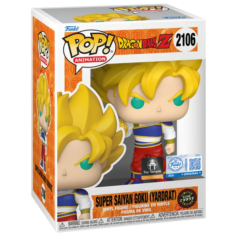 Funko Pop Bundle Chase Super Saiyan Goku (Yardrat) Exclusivo Toy Temple