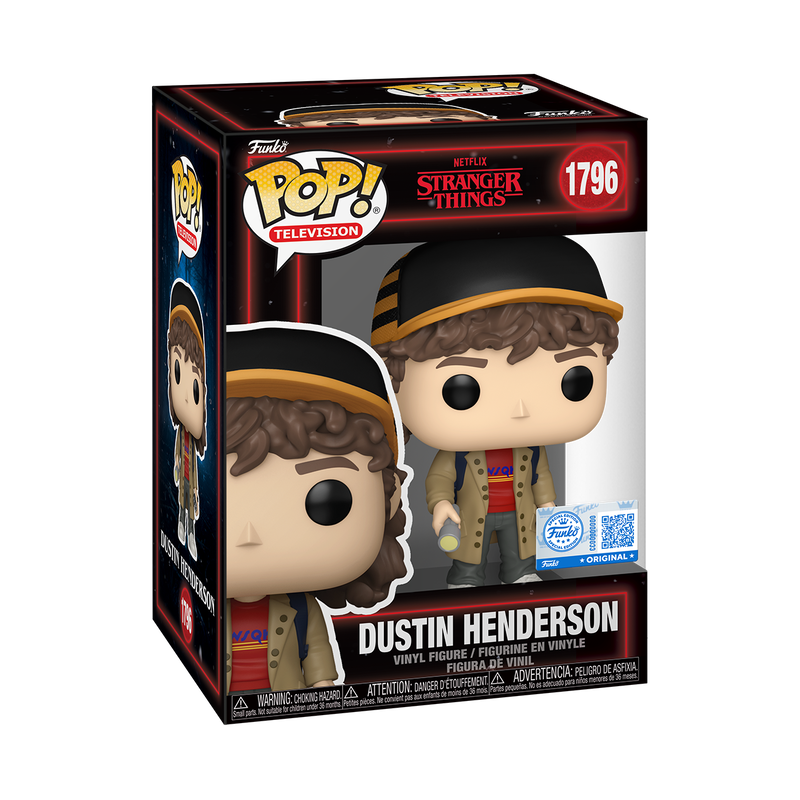 Funko Pop Stranger Things Dustin Henderson Exclusivo de Target