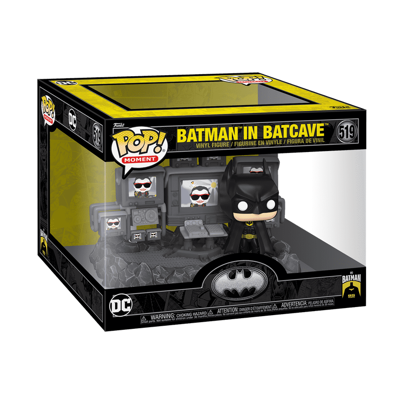 Funko Pop Moment Batman in Batcave