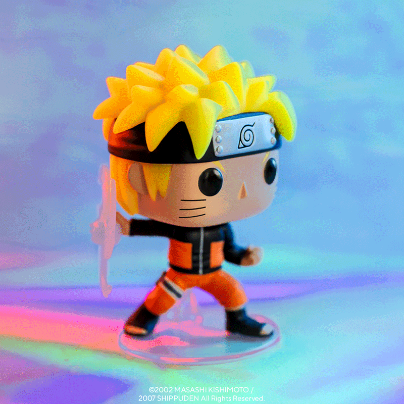 Funko Pop Animation Naruto Shippuden. Naruto Uzumaki Exclusivo de Funko Shop GITD
