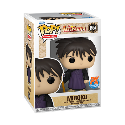 Funko PoP inuyasha Miroku Exclusivos PX
