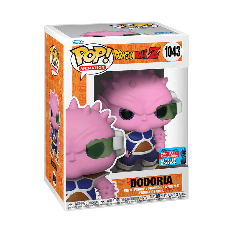 Funko Pop Dragon Ball Z. Dodoria Exclusivo NYCC