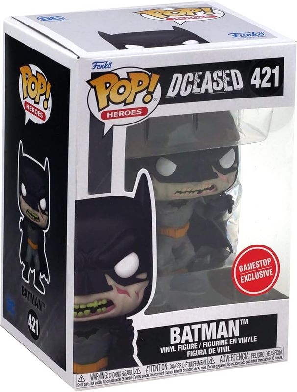 Funko Pop DCeased Batman Exclusivo de Gamestop Funko Pop DCeased Batman Exclusivo de Gamestop