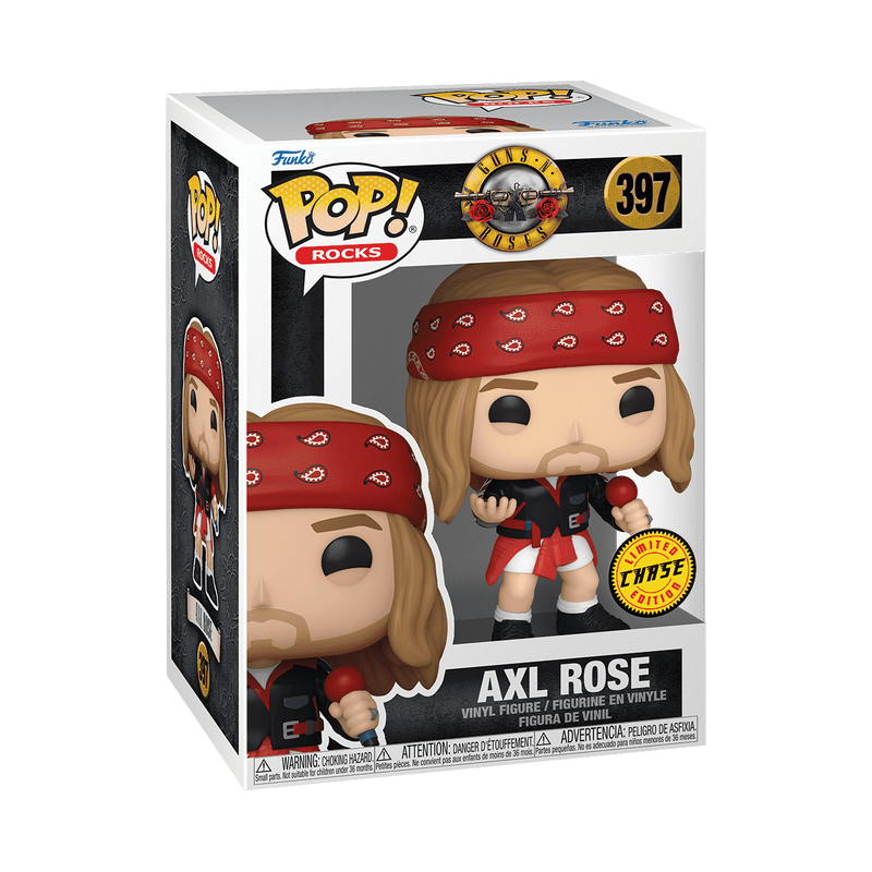 Funko Pop rocks Axl Rose Bundle Chase