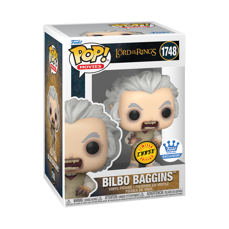Funko pop Bilbo Baggins Exclusivo de Funko Shop Chase