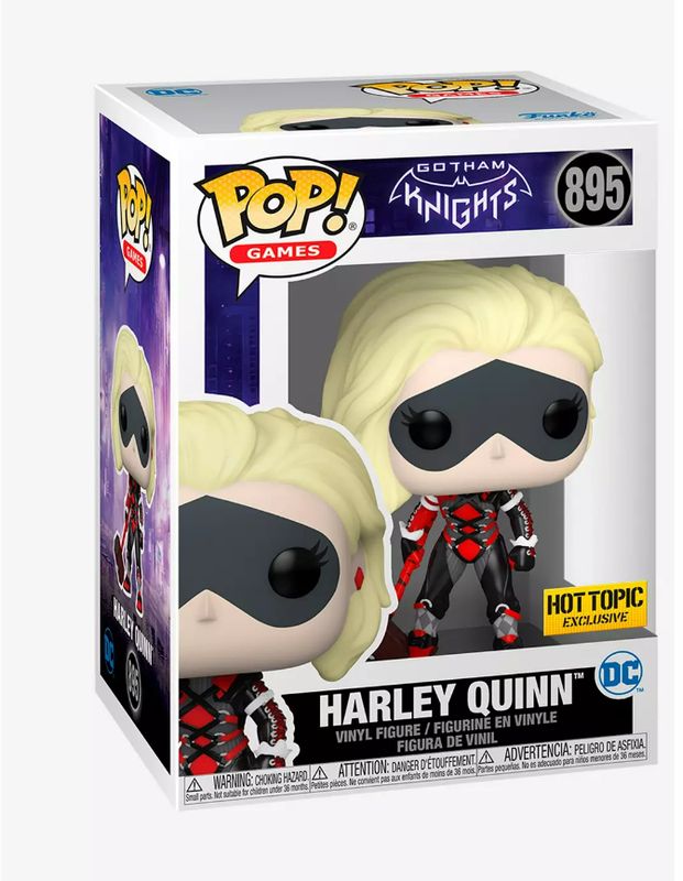 Funko Gotham Knights Pop! Games Harley Quinn Exclusivo de Hottopic Funko Gotham Knights Pop! Games Harley Quinn Exclusivo de Hottopic