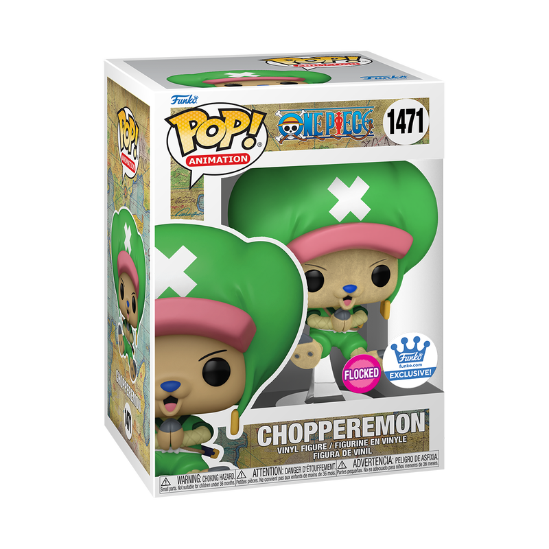 Funko Pop One Piece Chopperemon Exclusivo de Funko Shop Flocked Funko Pop One Piece Chopperemon Exclusivo de Funko Shop Flocked