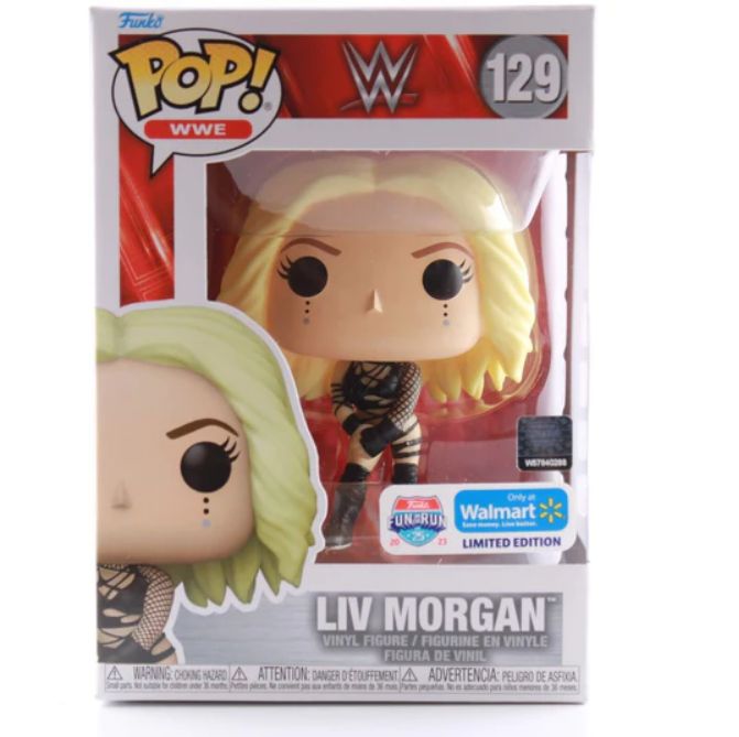 Funko Pop WWE Liv Morgan Exclusivo LE Fun on The Run Walmart