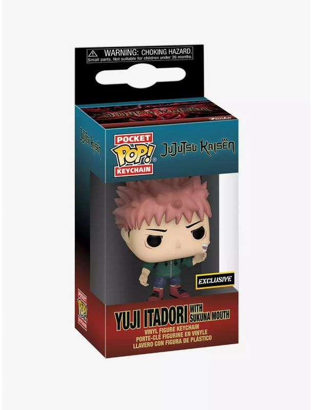 Pocket Pop Funko Jujutsu Kaisen! Yuji Itadori With Sukuna Mouth  Exclusivo de Hottopic