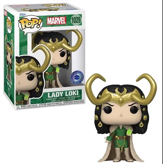 Funko Pop Marvel. Lady Loki Exclusivo de Pop In a Box