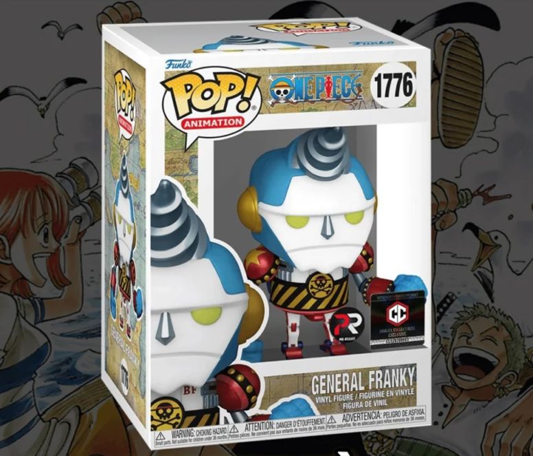Funko Pop One Piece. General Franky Exclusivo Chalice Collectibles Funko Pop One Piece. General Franky Exclusivo Chalice Collectibles