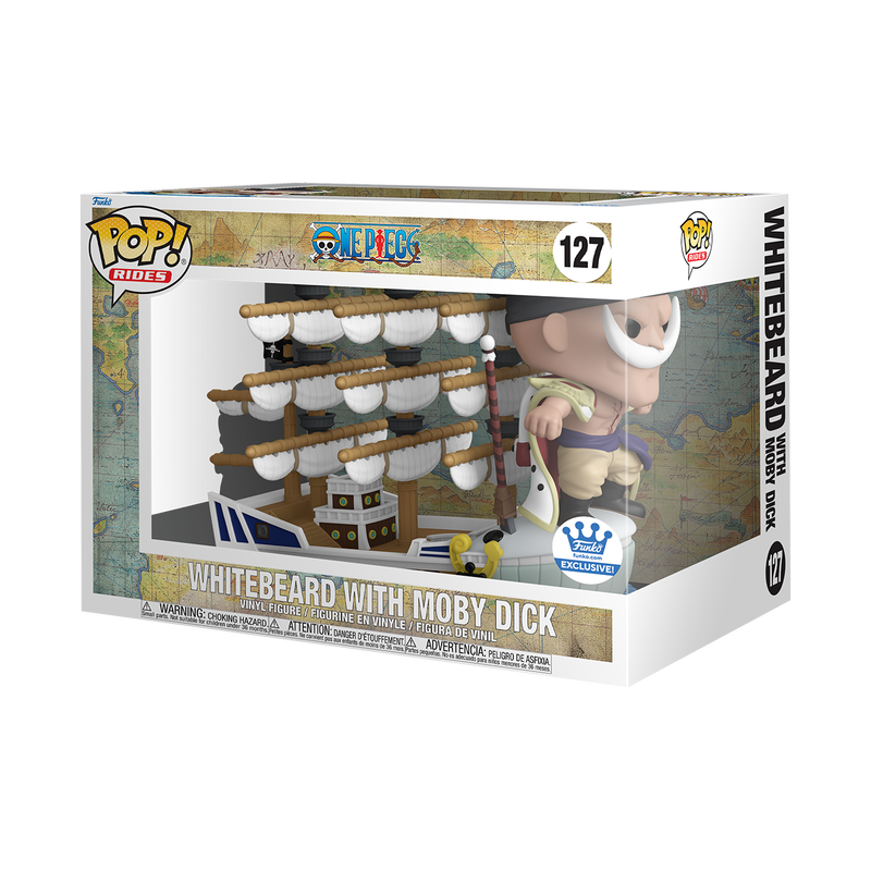 Funko Pop Ride One Piece Whitebeard With Mobi Dick