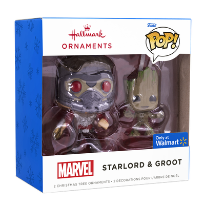 Funko Ornament. Star Lord &amp; Groot
