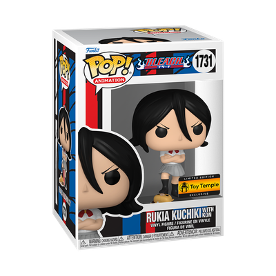 Funko Pop Bleach. Rukia Kuchiki With Kon Exclusivo de Toy Temple