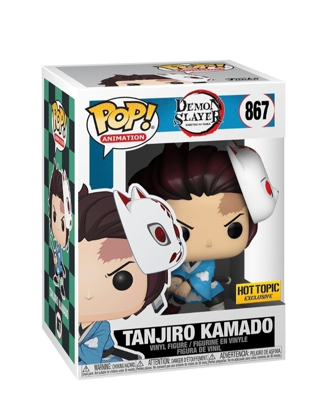 Funko Animation Demon Slayer Kimetsu No Yaiba. Tanjiro Kamado Exclusivo de Hottopic Funko Animation Demon Slayer Kimetsu No Yaiba. Tanjiro Kamado Exclusivo de Hottopic