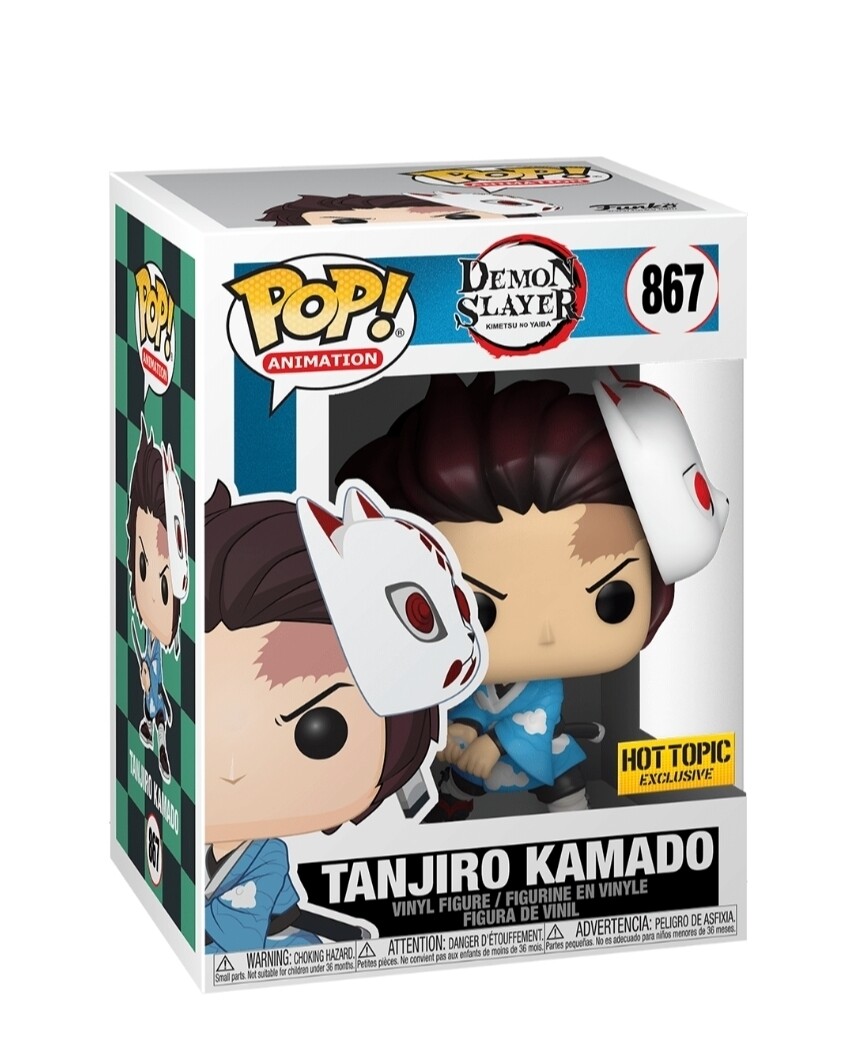 Funko Animation Demon Slayer Kimetsu No Yaiba. Tanjiro Kamado Exclusivo de Hottopic