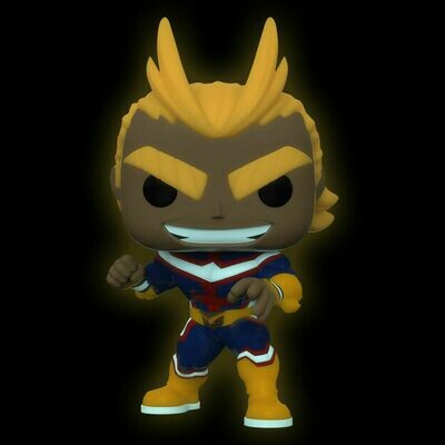 Funko Pop Jumbo! My Hero Academia: All Might GITD Exclusivo de Funimation