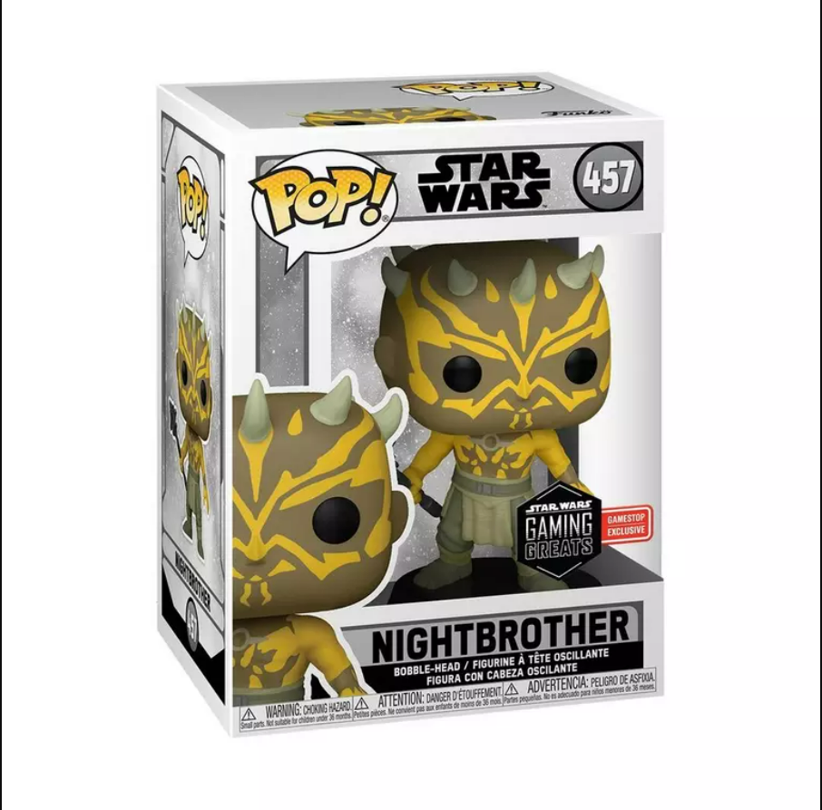 Funko Pop Star Wars Jedi: Fallen Order Nightbrother exclusivo de GameStop Funko Pop Star Wars Jedi: Fallen Order Nightbrother exclusivo de GameStop
